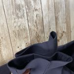 ZARA  Basic‎ Womens S Pants Navy Blue Straight Leg Cropped Flat Front Stretch Zip Photo 6