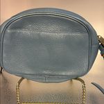 J.Crew  Slate Blue Leather Crossbody Bag Photo 2