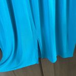 Athleta Teal Blue Santorini Cinch Sleeveless Midi Dress Robe Women's Size 2X Photo 6