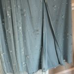 Boutique Dusty Blue  Dress Maxi Photo 3
