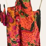Farm Rio Blooming Garden Floral Print Orange Maxi Dress Size M Photo 7