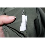 Abercrombie & Fitch Womens  Soft A&F Olive Green Cutout Long Sleeve Bodysuit Sz S Photo 3