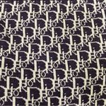 Plum Purple Knit Monogram Print Long Sleeves A Photo 10