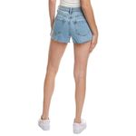 BLANK NYC NWT The Barrow High Rise Denim Shorts Size 25 Womens Distressed Raw Hem Photo 2