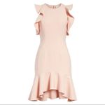 Cinq a Sept Micah‎ Ruffle Cold Shoulder Dress Size 10 Photo 5