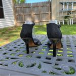 Franco Sarto  RANIA Womens High Heels Sandals Glitter Pumps black size 10 wedding Photo 4