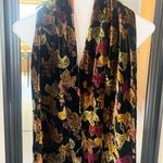 Joseph Velvety Feel Rayon Silk Leaf Scarf Photo 0