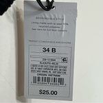 Shade & Shore  Women's 34B Bikini Top Black Push-Up Double Strap New Photo 9