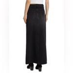Snacks Mother 27‎ The Fun Dip Slice Denim Maxi Skirt Late Night Lick Faded Black Size 4 Photo 1