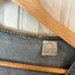 Denim Midi Dress With Built In Vest Size Large Photo 7