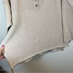 Free People FP Beach Hailee Sweater Top Au Lait Cream Large Photo 7