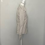 Aritzia  Babaton Fitted Button Down Shirt White/Tan Size XS Photo 1