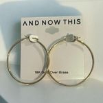 Macy's And now this hoop earrings Photo 1