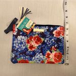 The‎ Pioneer Woman Heritage Floral Cosmetic Bag Blue Photo 4