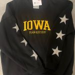 Rhinestone Iowa Hawkeyes crewneck Black Size M Photo 0