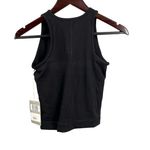 Everlane  Perform Tank Top Black Crop Round Neck Cropped Athletic Size XS New Photo 1