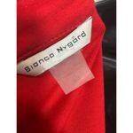 Bianca Nygard Red Crop Blazer Red Size 10 Photo 7