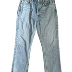 AGOLDE  Riley High Rise Straight Crop Jeans Photo 0