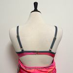 NWT Athena Sunset Fauxkini Swim Dress Underwire Pink Size 8 Photo 5