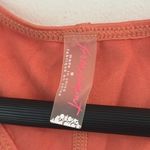 Free People Movement Walk It Talk It Tank Top In Peaches Size M Orange Size M Photo 3