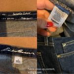 Eddie Bauer DARK WASH SLIGHTLY CURVY STRAIGHT LEG JEANS (10) Photo 10