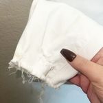 AGOLDE  Los Angeles Premium White Raw Hem Skinny Jeans Photo 3