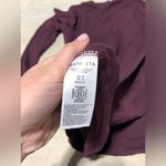 Athleta purple long sweatshirt sweater dress XS Photo 7