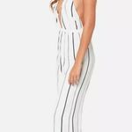 Faithfull the Brand Faithful the Brand deep V-neck striped jumpsuit size Small NEW Photo 10