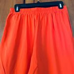 Milly Pants Tapered Leg Half Elastic Waist Pull On Orange Size Small Photo 6