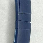 Navy Blue ID Badge Holder Lanyard Necklace Photo 2