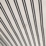 Allie Rose Striped Sleeveless Ruffle Jumpsuit White/Black-Large Photo 3