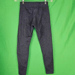 Good hYOUman  Womens Navy Blue‎ & Gray Leggings Small Photo 1