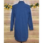 Old Navy  Blue Denim Chambray Pullover Short Mini Shirt Dress Size M Casual Photo 5