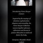 Impressions New Victor Harper Couture beaded wedding gown Photo 4