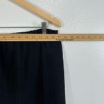 Bryn Walker Linen Skirt Womens Small Black Elastic Waist Made in USA Tulip Hem Photo 7