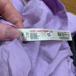 Free People A Thing For You Mini Dress Womens Small Ruffle Lavender Purple Flowy Photo 5