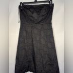 The Limited  Women’s Black Embroidered Dress Size 4 Black Photo 2