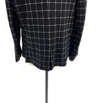 Betabrand  Transcendent Blazer Black‎ Plaid Check Windowpane Size XL Photo 7