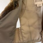 Ilia Fur Leather Vest Size M Size M Photo 4