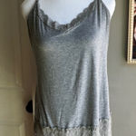Lane Bryant  BabyDoll Grey Camisole with Lace Detail 14/16 Y2K Photo 0