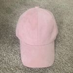 Anthropologie Pink suede Hat Photo 0