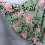 Abel the label  ATL Mint Forest Ruffle Handkerchief Hem Dress Size XS Photo 4