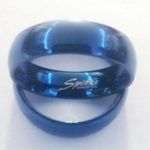 New blue tone‎ stainless steel ring size 8 Photo 3