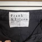 Frank & Eileen - Blackstone Utility Pant Washed Black High Waist Ankle Wide Leg Photo 5