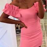 These Three Boutique Pink Ruffle Dress Photo 0