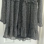 ZARA  Polka Dot Black Dress Photo 2