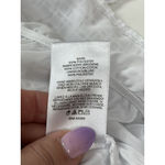 EXPRESS Y2K white crochet off shoulder Embroidered blouse crop top Sz L Photo 10