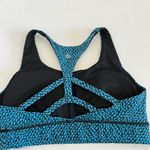 Lululemon Circuit Breaker Sports Bra Size 8 Scatter Star Beach Blue Black Photo 6