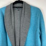 Eileen Fisher Womens Sweater Jacket Shaped Merino Wool Double Knit Sz Large Photo 3