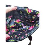 Betsey Johnson Black Quilted Bow Purse Photo 4